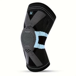1PC Adjustable Knee Brace Open Patella Knee Support for Men Women Breathable Knee Wrap for Sports Running Fitness