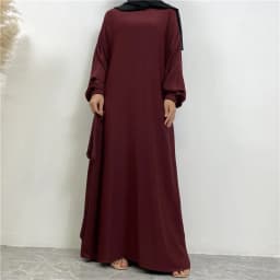 Modest Abaya Ramadan Musulman De Mode Maxi Robe Turkey Kaftan Islamic Clothing Muslim For Women Hijab Dress Caftan Vestidos