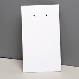 25PCS 6.5X11.5CM White Black Stud Earrings Cardboard Blank Vertical Cards For Jewelry Making DIY Display Packages Wholesale