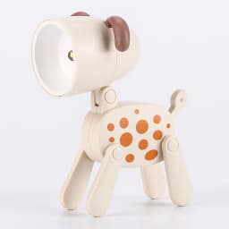 Mini LED Night Light Cute Cartoon Puppy Deer Dinosaur Desk Lamp Desktop Ornament Bedroom Table Lights Children Holiday Gifts