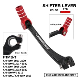 Motocycle CNC Foldbale Gear Shift Lever Shifter Pedal Brake Pedal For HONDA CRF450R CRF250R CRF 450R 250R 250 450 R 230F 250RX