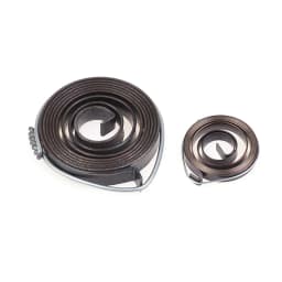 0.7-1.5 Thickness 680-1540mm Spiral Flat Wire Coil Torsion Spring Constant Force Extension Springs Bench Drill Scroll Springs