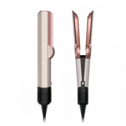 2-in-1 Hair Dryer and Flat Iron Dual Heat Negative Ion Styler for Quick Drying Straightening Travel Portable Home Salon Tool