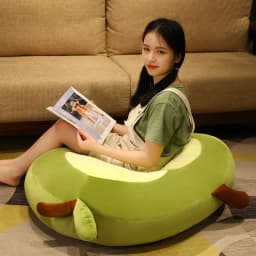 50-100CM Giant Avocado Stuffed Plush Toy Filled Doll Fruit Cushion Pillow Soft Plush Doll Toy Child Baby Girl Birthday Gift