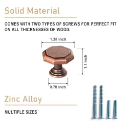 5 Inch (128mm) Hole Center Cabinet Pulls Antique Brass Zinc Alloy Kitchen Drawer Pulls Dresser Knobs Drawer Handles Hardware
