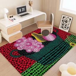Yayoi Kusama Floor Mat Bath Mat Nordic Style Home Doormat Bathroom-Toilet Mats Bedroom Welcome Doormat