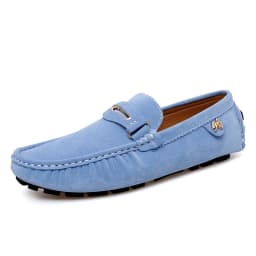48 Extra-Large Size Matte Couple's Style Halloween Gift 2025 Autumn New Loafers British Style Slip-On Men's Driving Shoes Lightweight Non-Slip Casual Leather Shoes