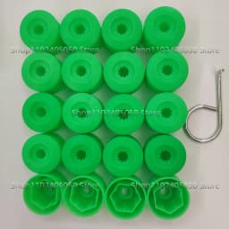 Car Wheel Lug Nut Bolt Cover Cap 17mm for VW Volkswagen Scirocco Touran Tiguan Jetta Golf MK7 GTI Passat B5 CC Skoda Decorations
