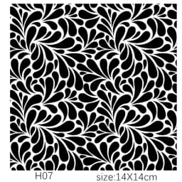 Polymer Clay Texture DIY Pottery Clay Jewelry Emboss Tree Leaf Flower Stamp Soft Pottery Polymer Clay Tools Mandala Plants Stamp
