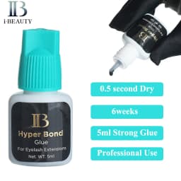Original IB Lash Glue SUPER PLUS/HYPER BOND/MASTER I-Beauty Eyelash Extension Adhesive Long Lasting Fast Dry Korean Glue