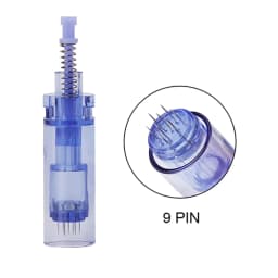 100pcs Derma Pen Ultima A1 Cartridges Needle Face Care Micro Needle Pen Disposable Bayonet Replacement Parts Tattoo Needles
