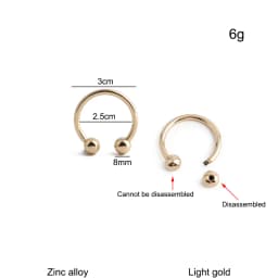 10/30/60PCS Detachable D-Buckle Metal Opening D Ring For Shoulder Bag Belt Strap Swimwear Decor Hat Horseshoe Hook Accessories