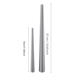 1Pc Stainless Steel Ring Enlarger Stick Mandrel Sizer Tool Equipment Jewelry Making Gold Silver Ring Forming Tool for Jeweler