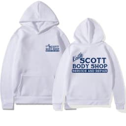 Keith Scott Body Shop Tv Show Pullover One Tree Hill Hoodie Ravens Basketball Sweatshirt 2 Side Print Lucas Nathan Scott Hoodies