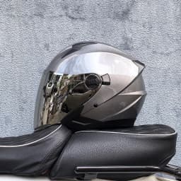 ORZ motorcycle helmet, half face, double mirror, all season men's and women's fashion, half helmet, all season universal
