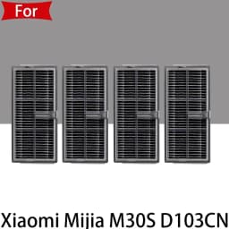 For Xiaomi Mijia M30S D103CN Self Cleaning Vacuum CleanAccessories Main Side Brush lip Hepa Filter Mop Cloth Dust Bag Parts