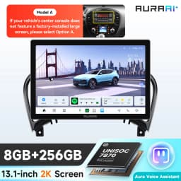 AURAAI X100 Android Car Intelligent Screen for Nissan JUKE 2010 - 2014 GPS RDS DSP 4G BT Auto CarPlay AI Voice Control UNIS7870