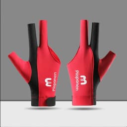 1Pc Three Fingers Snooker Glove Elastic Breathable Billiard Glove Non-Slip Wear Resistant Professional Pool Cue Gloves for Men W