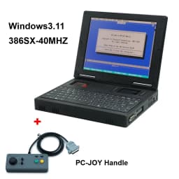 Retro Computer BOOK386 CPU DOS Computer 386 Windows3.11 Windows95 386CPU 9.7 Inch IPS LCD Monitor 16MB DRAM VGA CF Card