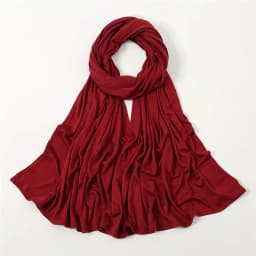 Classic Jersey Hijabs Scarf Plain Solid Color Scarves Style Head Wrap Headscarf for Women