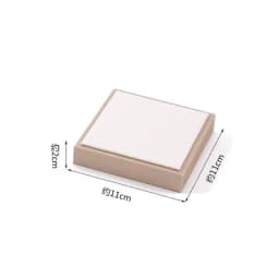 Champagne White Display Case Necklace Rack High-End Jade Jewelry Display Props Counter Display Crystal Exhibition Stand