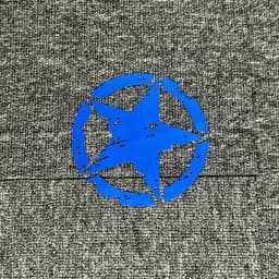 Broken Five-Pointed Stars Car Stickers War Damaged Reflective Decals For Motorcycle Helmets Fuel Tank Cap Trunk Bumper