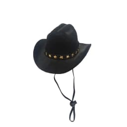 British Pet Cat Dog Hat Star Cowboy Hat Pet Supplies Adjustable Dog Costume Top Hat Headwear Dogs Caps Pet Sun Hats for Cats