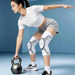 Professional Knee Brace Patella Support Joint Pain Relief Meniscus Support Compression Sleeve for Running Basketball Men Women