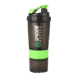 3 Layer Shaker Bottle Protein Mixing Shake Cup Sports Fitness Water Cup 550ml Scaled Plastic Water Bottles with Medicine Box