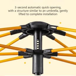 Outdoor Folding Camping Tent Portable Waterproof Sunshine-proof Automatic Easy Setup Tent For Camping Beach Picnic Barbecue
