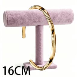 2026 New 925 Silver Classic Gold Multi Loop Twisted Logo Women's Open Bracelet Display Tool DIY Exquisite Charm Jewelry