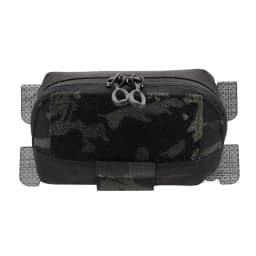 VULPO Tactical Vest Plate Carrier MOLLE Adapt Admin Panel Pouch Chest Expansion Sub Bag Utility Map Pouch Hunting Airsoft Vest