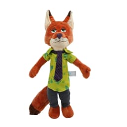 40-50Cm Zoo Character Nick Wilde Judy Hopps Cartoon Cute Toy Doll Model Birthday Christmas Gift for Friends