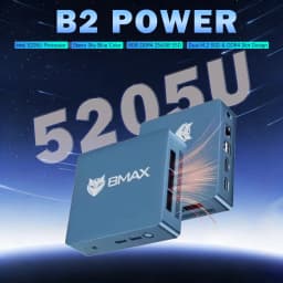Bmax B2 Power New Mini Pc Windows 11 Pc HDMI Intel 5205U 8Gb Ram 256Gb Ssd Intel Uhd Graphics Wifi Bluetooth