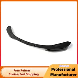 Car Diffuser Splitter Bodykit Cover For BMW F20 F21 118i 120d 120i M135i M140i M-Sport 2015-2019 Glossy Black Front Lip Spoiler