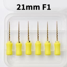 Dental Tools Gold Flexible Files Hand Endo Rotary Files Golden Endodontic Files 21/25mm NITI Endo Titanium Instrument Dentistry