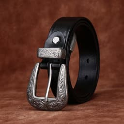 2.8cm High Quality Embossed Western Cowboy Belt Genuine Leather Designer Female Belt Punk Jeans Belts For Women