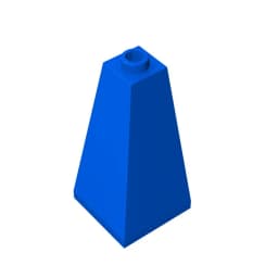 Gobricks GDS-733 ROOF TILE CORNER 2X2X3/73 compatible with lego 3685 children's DIY Educational Building Blocks Technical