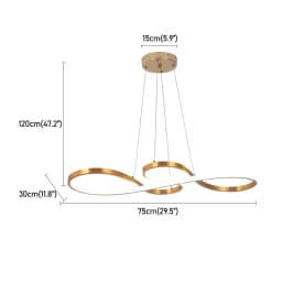 Nordic Led Pendant Light Decorative Led Ceiling Lamps Art Design Minimalist Dining Room Hanging Light Fixture Indoor Lighting
