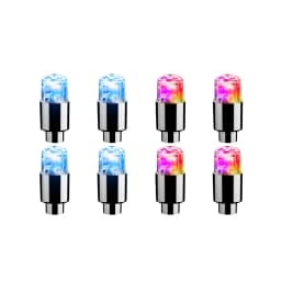 2/4/8Pcs Tire Valve Cap Lights Durable Tire Lights For Car Air Valve Caps With Lights For Motorcycles Bicycles Electric Vehicles
