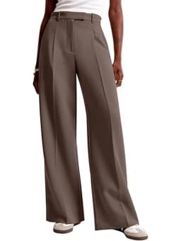 Aoaiiys Solid Suit Pants Women Simple Classic Straight Wide Leg Pants Office Lady High Waisted Trousers Spring Summer 2026 New
