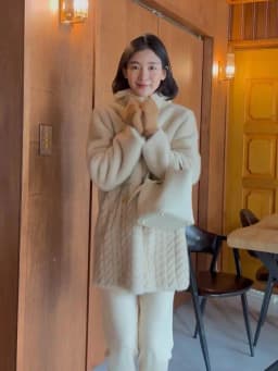 Eco-Friendly Fur Coat Women's Korean Style 2024 Autumn Winter New Integrated Skin Fur Mink Velvet Coat Elegant Blogger
