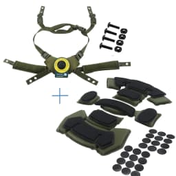 Wendy Helmet Suspension System Helmet Lanyard &Helmet Memory Foam Pad FAST MICH Outdoor Hunting Helmet Accessies