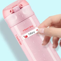 Personalized Waterproof Name Stickers for School - Custom Tags for Kids Backpacks, Lunch Boxes & Bottles, Durable DIY Labels