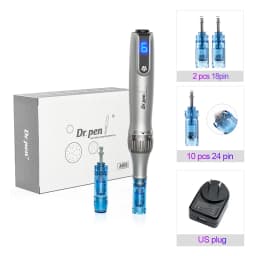 Dr. pen Ultima M8S Wireless Professional Derma Pen with 12 Needle Microneedle Anti Backflow Micro Pen 0.25 MM Needle length