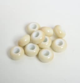 15#10pcs Special Round Retro Big Hole Ceramic Porcelain Bead Pendant Jewelry Making Beads Handmade Materials Bracelet Z036