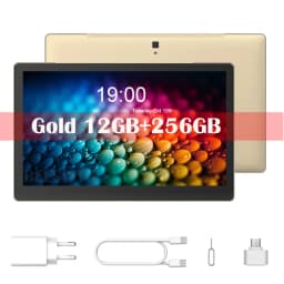 Global Version 14.1 Inch Tablet PC Big Screen 1920x1080 IPS Deca Core 12+256GB Tablet 14 Inch Android 12 4G LTE Game Study PAD