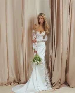 Tokyo Customized White Side High Split Wedding Dresses Off the Shoulder Sleeveless Bridal Gowns Elegant Mermaid Wedding Gowns