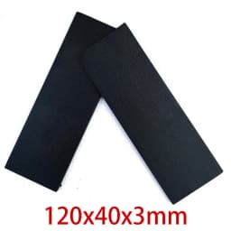 2pieces Composite G10 Knife Handle Material for DIY Handmade Knife Handle Making Material G10 Tool Patch Material 120x40x3mm