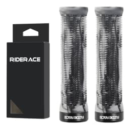 1Pair MTB Grips TPR Rubber Ergonomic Comfortable Mountain Bike Handlebar Grips Anti-Skid Shock-Absorbing Bicycle Handlebar Cover
